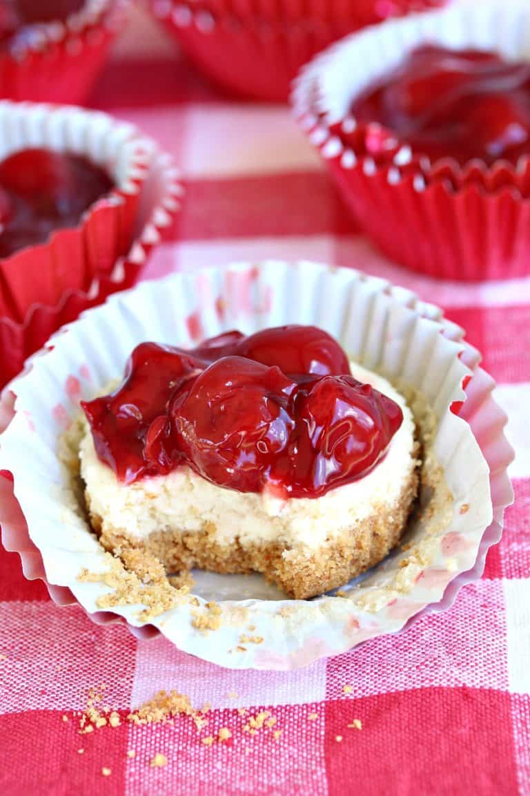 Cherry Cheesecake Cupcakes