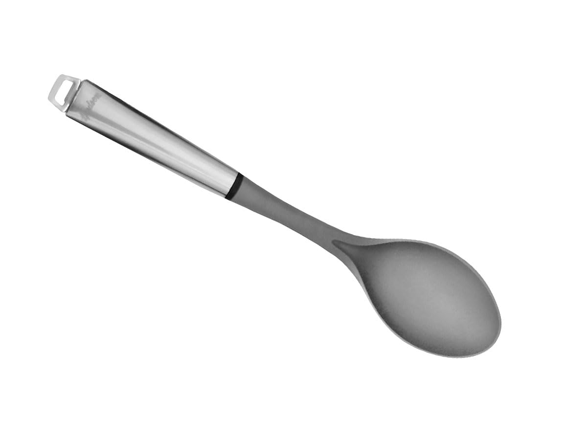 HUDSON Grey Nylon Spoon with Stainless Steel Handle