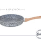 HUDSON Forged Nonstick Granite Frying Pan 2.6Qt Cookware, Pots and Pans, Dishwasher Safe