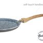 HUDSON Nonstick Crepe Pan 3.7 Qt, 8.7 inches, Cookware, Dishwasher Safe, Grey, Granite