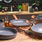 HUDSON Forged Aluminum Cookware Set - Triple-Layer Non-Stick Granite Coating