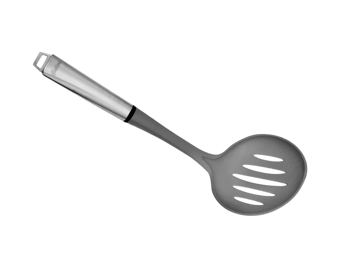 HUDSON Grey Nylon Spoon with Stainless Steel Handle