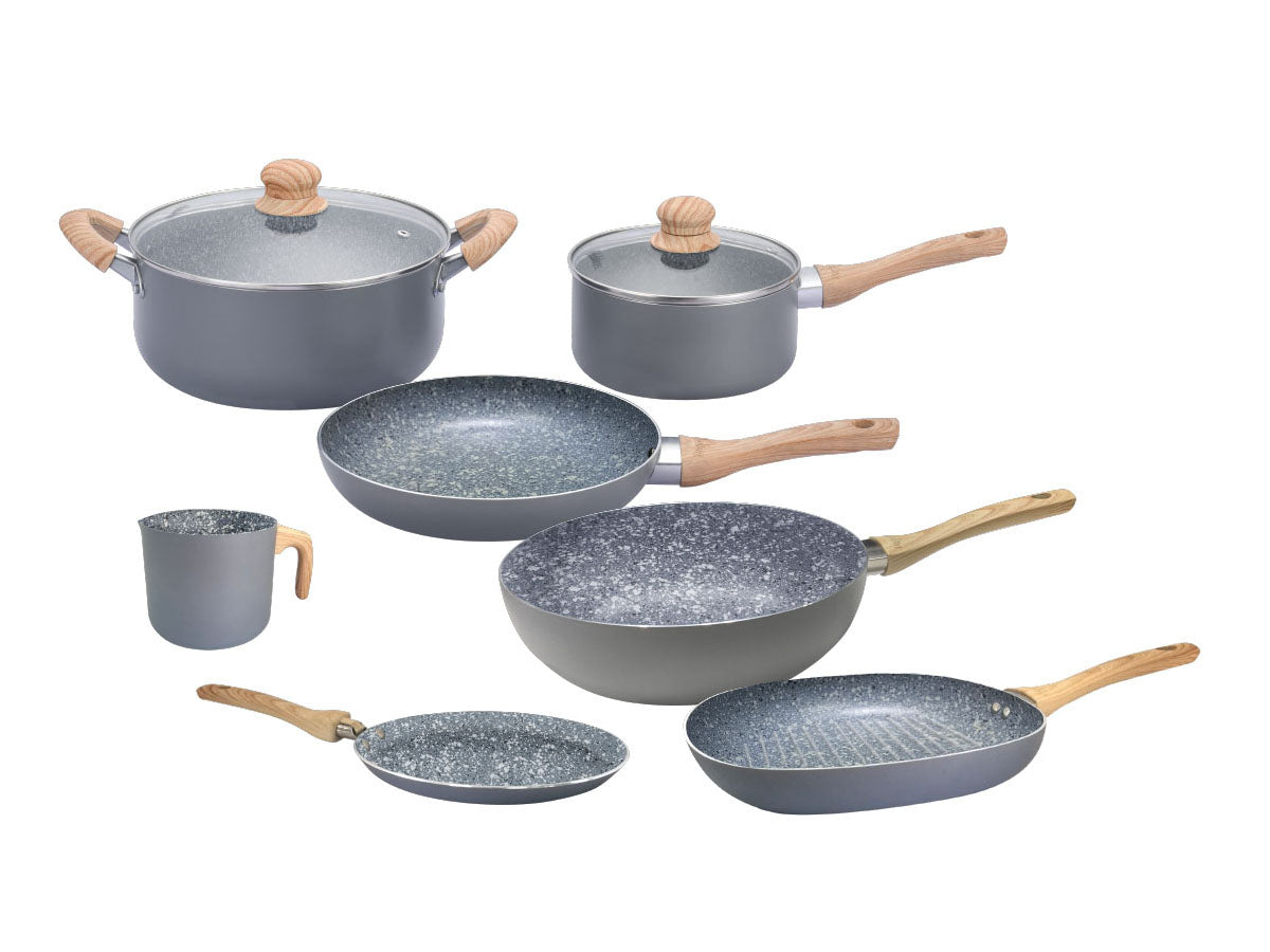 Hudson Pot Kit + Griddle + Milk Pot + Pancake Pan + Wok